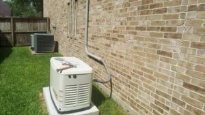 A SYstem in White Body Outside on the Lawn